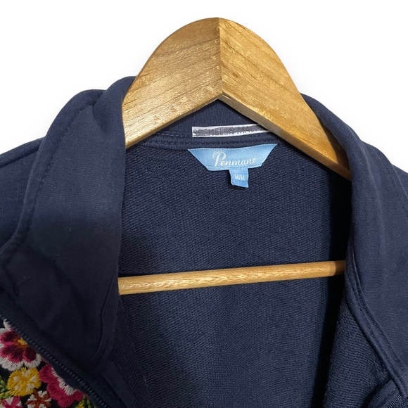 Penman’s Zip Up Sweater with floral embroidery - Picture 5 of 10